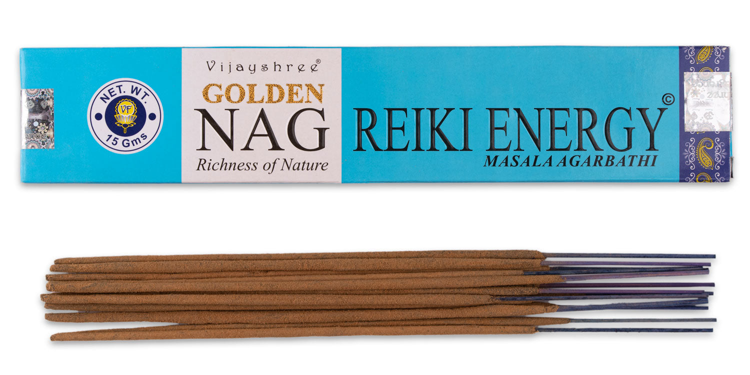 Incense - Reiki Energy Golden Nag 15g